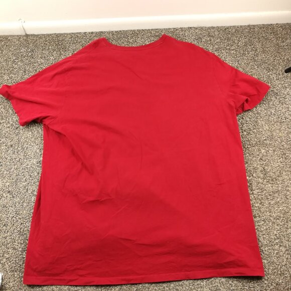 Polo Ralph Lauren T-Shirt Big Pony Logo Short Sleeve Red Mens 3XLT - Picture 5 of 8